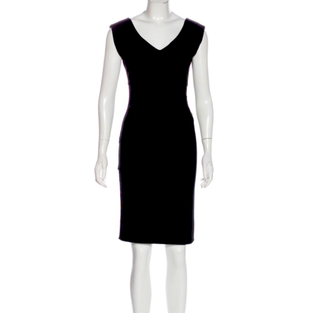 Diane von Furstenberg Black Sheath Dress